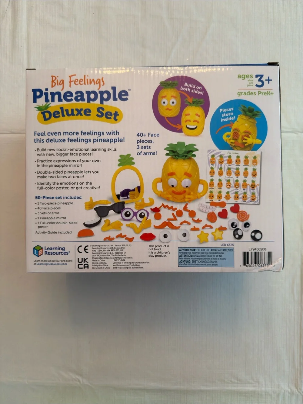 Learning Resources Big Feelings Pineapple Deluxe Set - Yellow